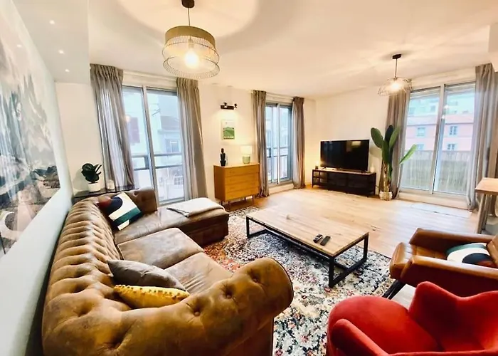 Loft66 Avec Parking Prive דירה *